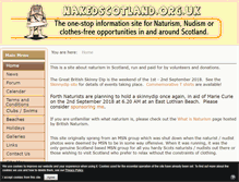 Tablet Screenshot of nakedscotland.org.uk